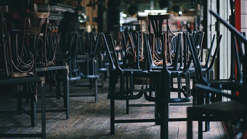beli barang bekas restoran tutup